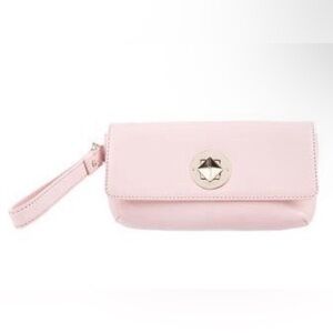 Kate Spade New York Chrystie Evan Street wristlet clutch, Cipria Pink